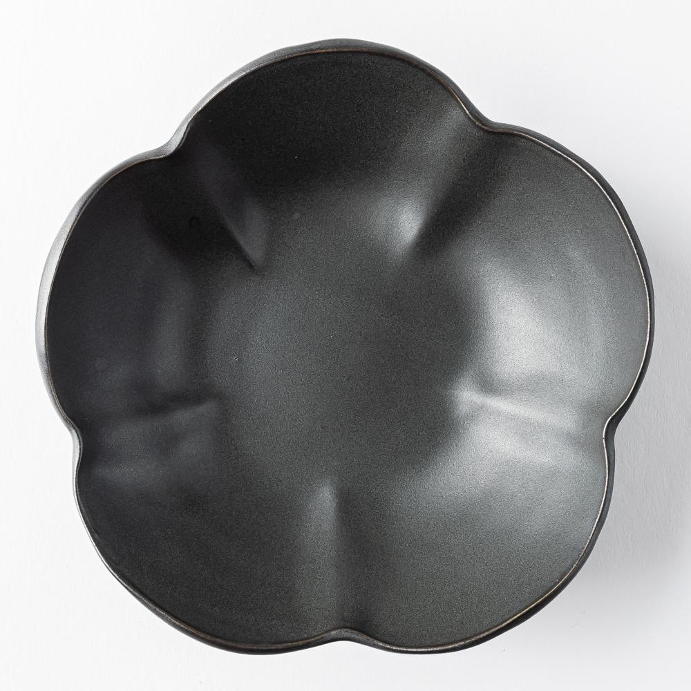 yoshida pottery 梅鉢 大人black yoshida pottery 陶磁器作家もの