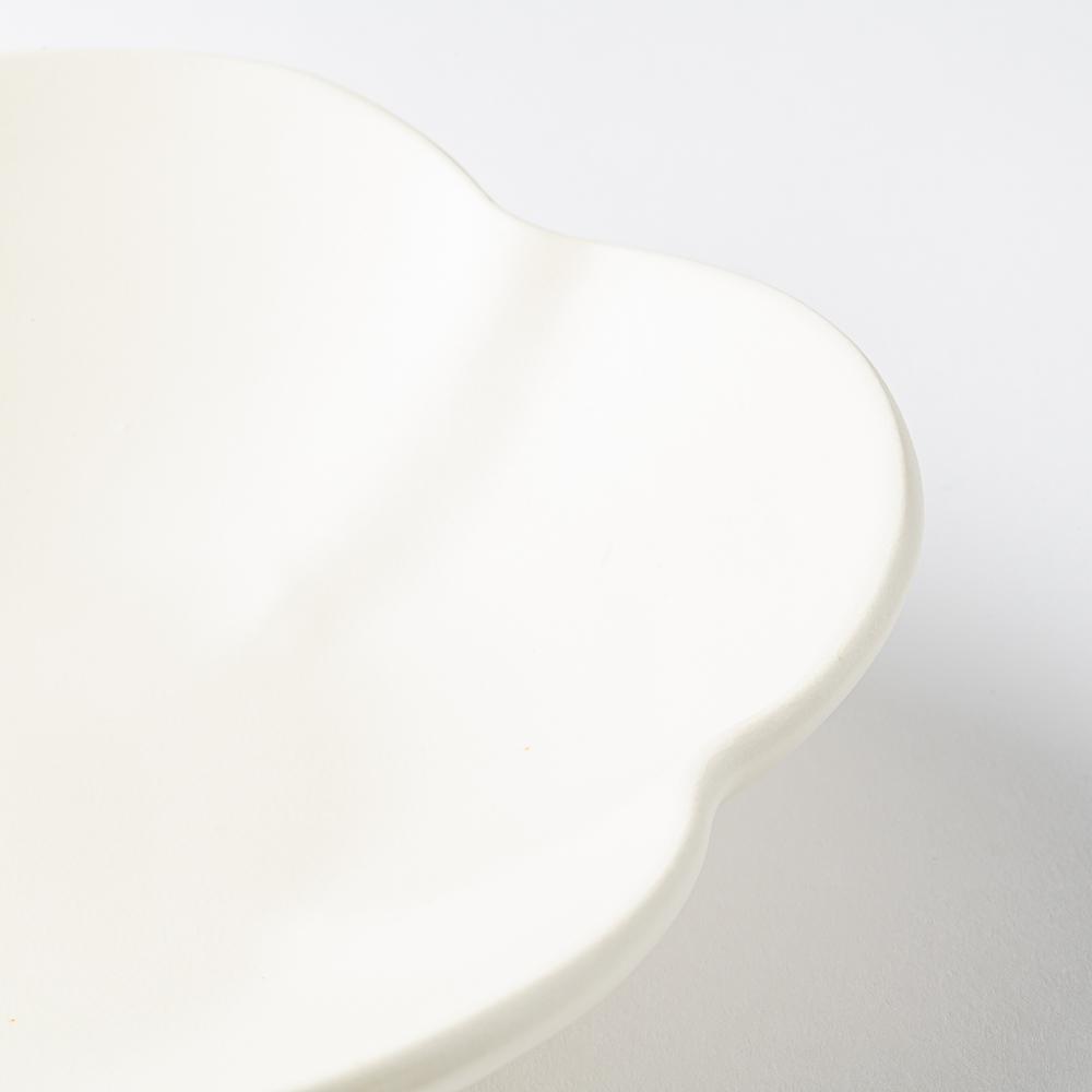 yoshida pottery 梅鉢 恋人white yoshida pottery 陶磁器作家もの