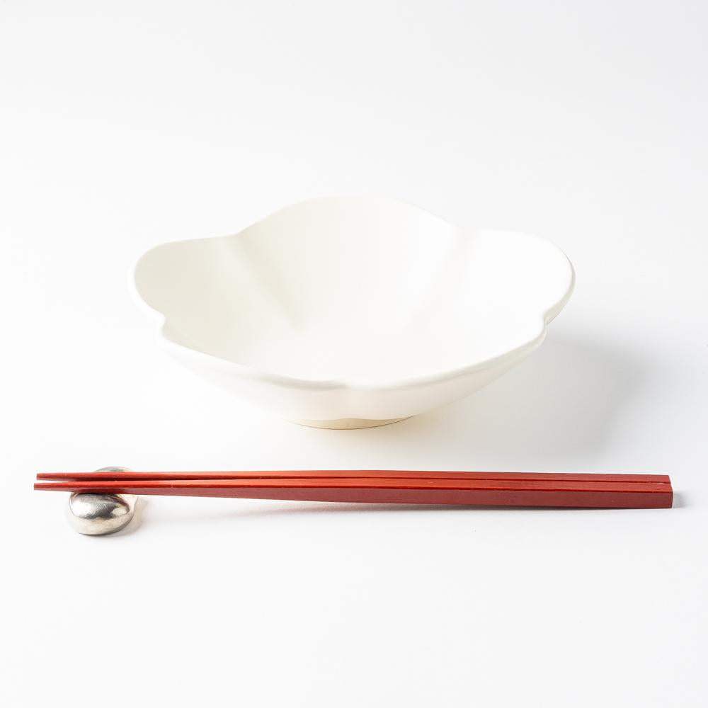 yoshida pottery 梅鉢 恋人white yoshida pottery 陶磁器作家もの