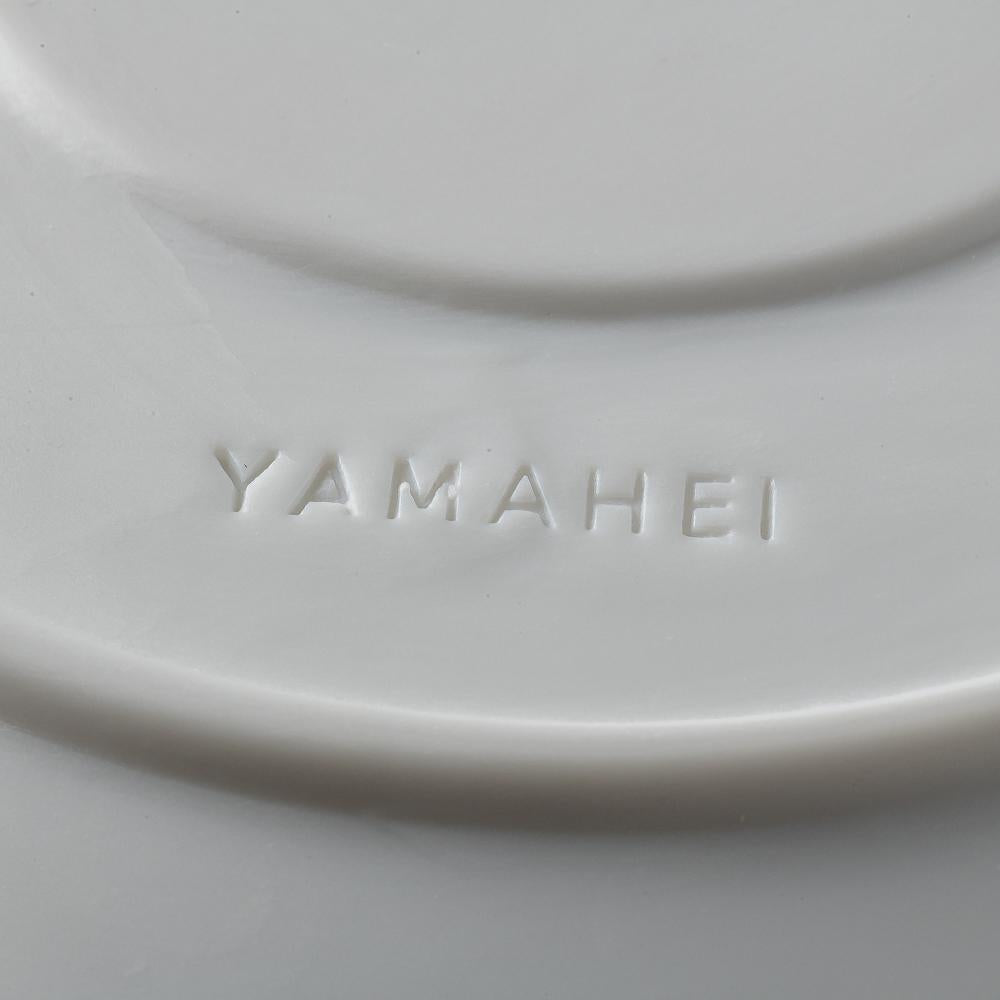 有田焼 やま平窯 泡 frame ラウンドプレート 16㎝ White 有田焼 やま平窯 有田焼