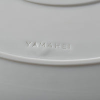 有田焼 やま平窯 泡 frame ラウンドプレート 26㎝ White 有田焼 やま平窯 有田焼