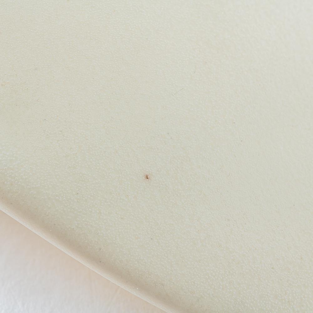 作家 柴田礼美 しずく皿20-ライオン/ホワイト 作家 柴田礼美 陶磁器作家もの