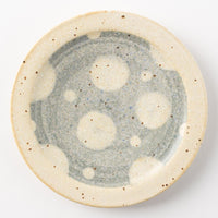 作家 添田ナオコ ドット 5寸皿 作家 添田ナオコ 陶磁器作家もの