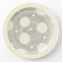 作家 添田ナオコ ドット 8寸皿 作家 添田ナオコ 陶磁器作家もの