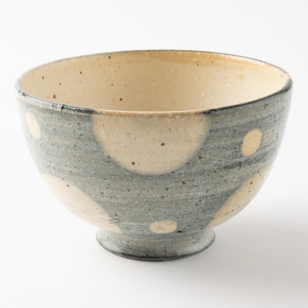 作家 添田ナオコ ドット 飯碗 作家 添田ナオコ 陶磁器作家もの