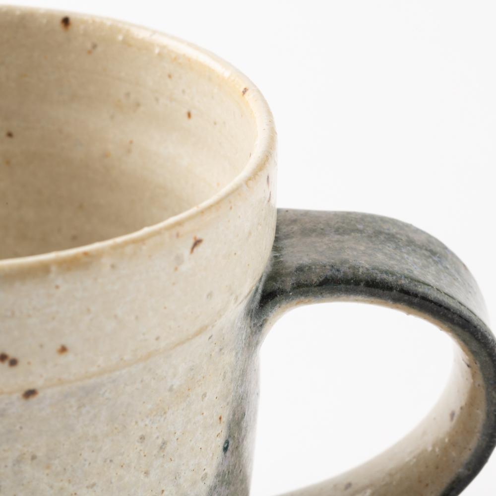 作家 添田ナオコ ドット リムマグカップ 作家 添田ナオコ 陶磁器作家もの