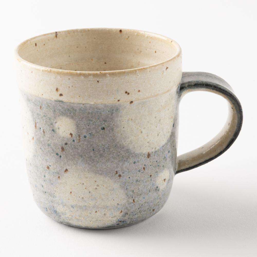 作家 添田ナオコ ドット リムマグカップ 作家 添田ナオコ 陶磁器作家もの