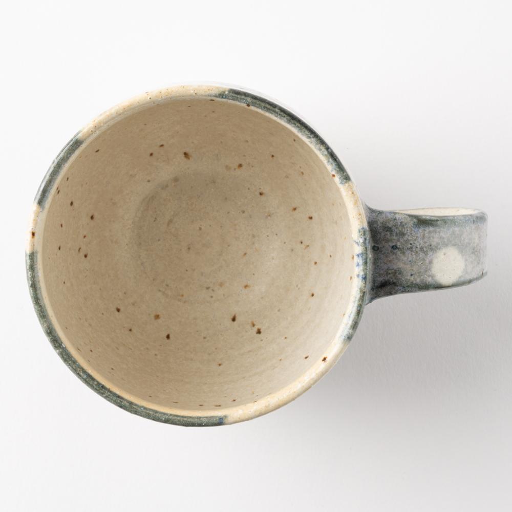 作家 添田ナオコ ドット 丸マグカップ 作家 添田ナオコ 陶磁器作家もの