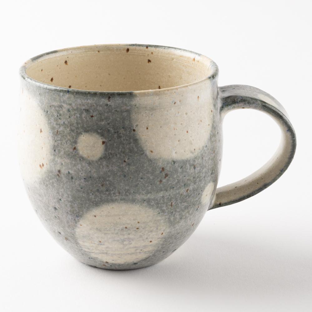 作家 添田ナオコ ドット 丸マグカップ 作家 添田ナオコ 陶磁器作家もの