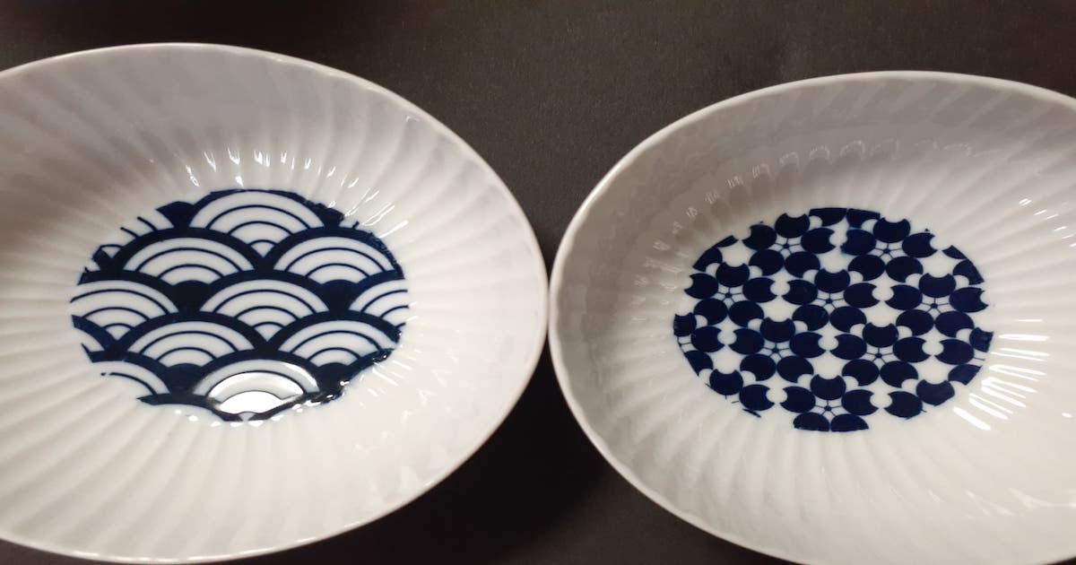 アメリカ輸入雑貨 作家物 プレート 大皿 4枚セット ヴィンテージ 陶器 器