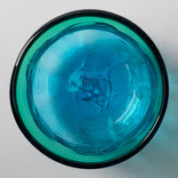 琉球ガラス匠工房　イラブチャー　丸グラス（アイスカット） 琉球ガラス匠工房 琉球ガラス