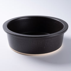 信楽焼　ヤマ庄陶器　hangout　Grillpan　(中)　black 信楽焼　ヤマ庄陶器 信楽焼