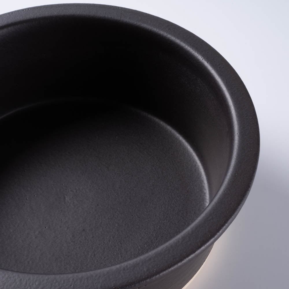 信楽焼　ヤマ庄陶器　hangout　Grillpan　(小)　black 信楽焼　ヤマ庄陶器 信楽焼