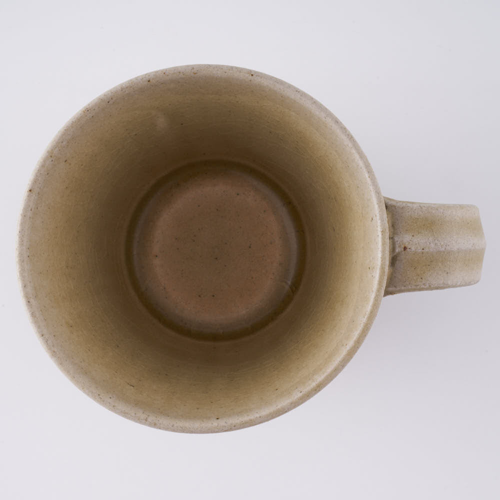 益子焼　ネギシ製陶　ハンドルカップ　ナチュラル