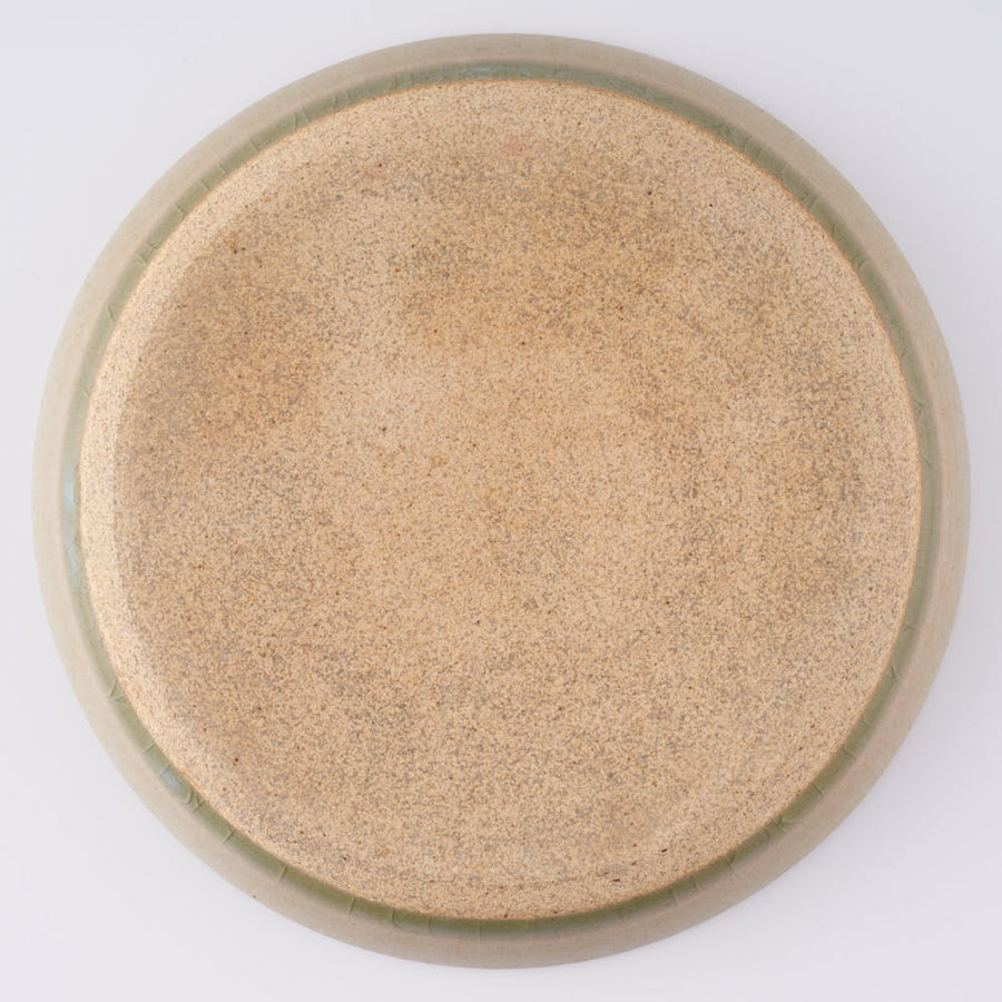 益子焼　ネギシ製陶　5寸平皿　ナチュラル