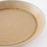 益子焼　ネギシ製陶　6寸平皿　ナチュラル