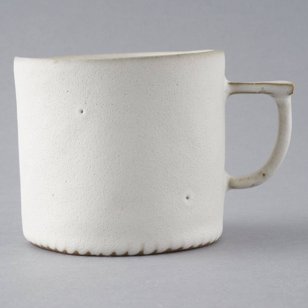 teto ceramics　マグカップ(小)　白マット