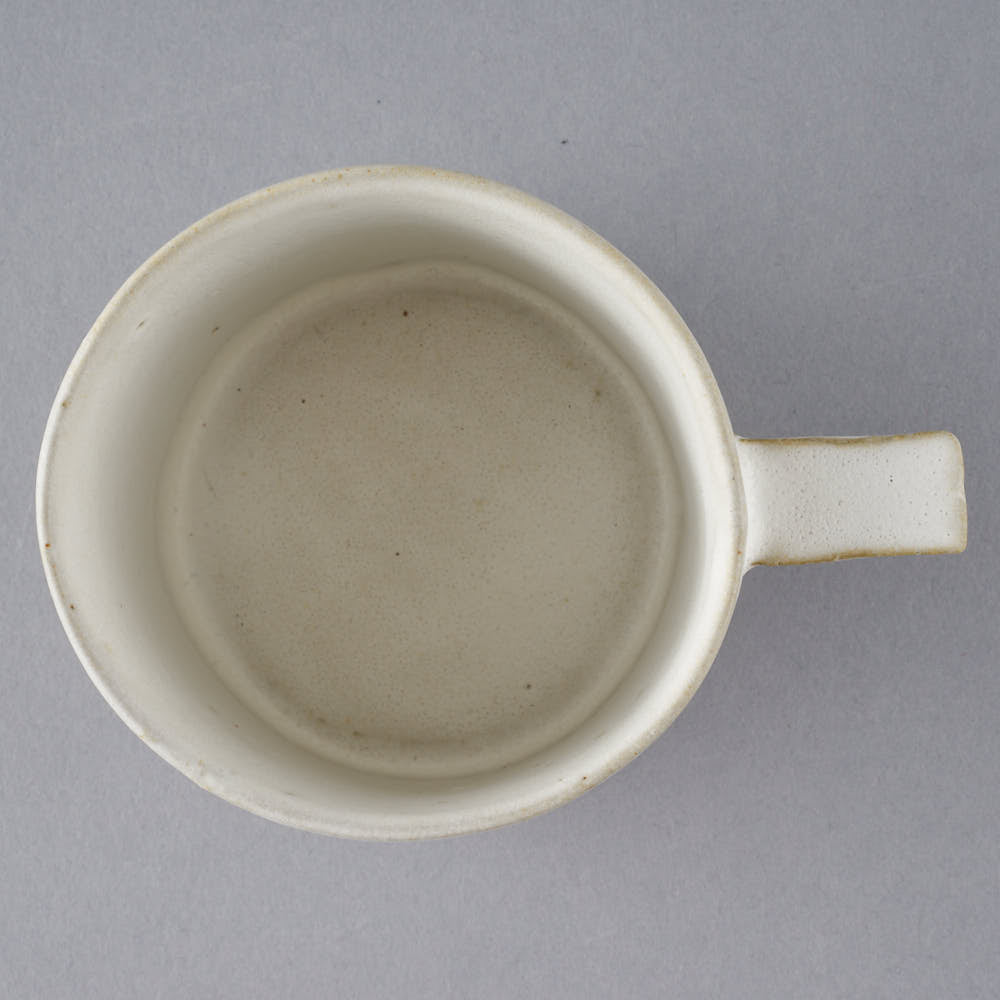 teto ceramics　マグカップ(小)　白マット