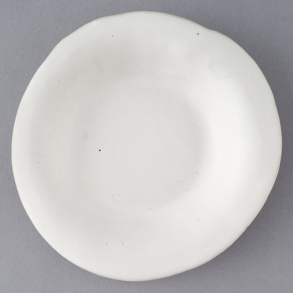 teto ceramics　リム皿(小)　白マット