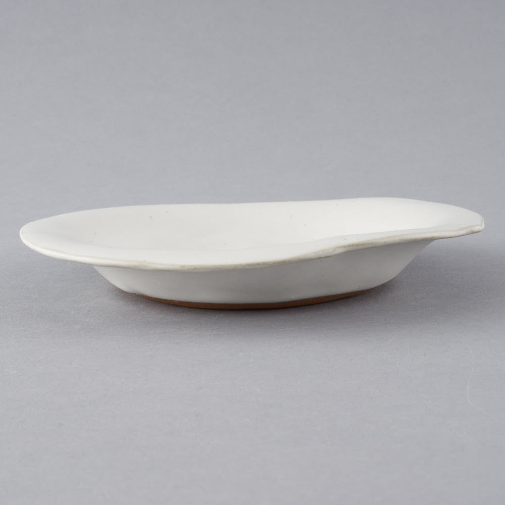 teto ceramics　リム皿(小)　白マット