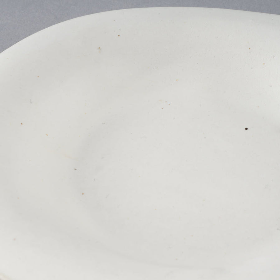 teto ceramics　リム皿(小)　白マット