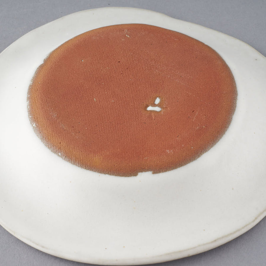 teto ceramics　リム皿(小)　白マット