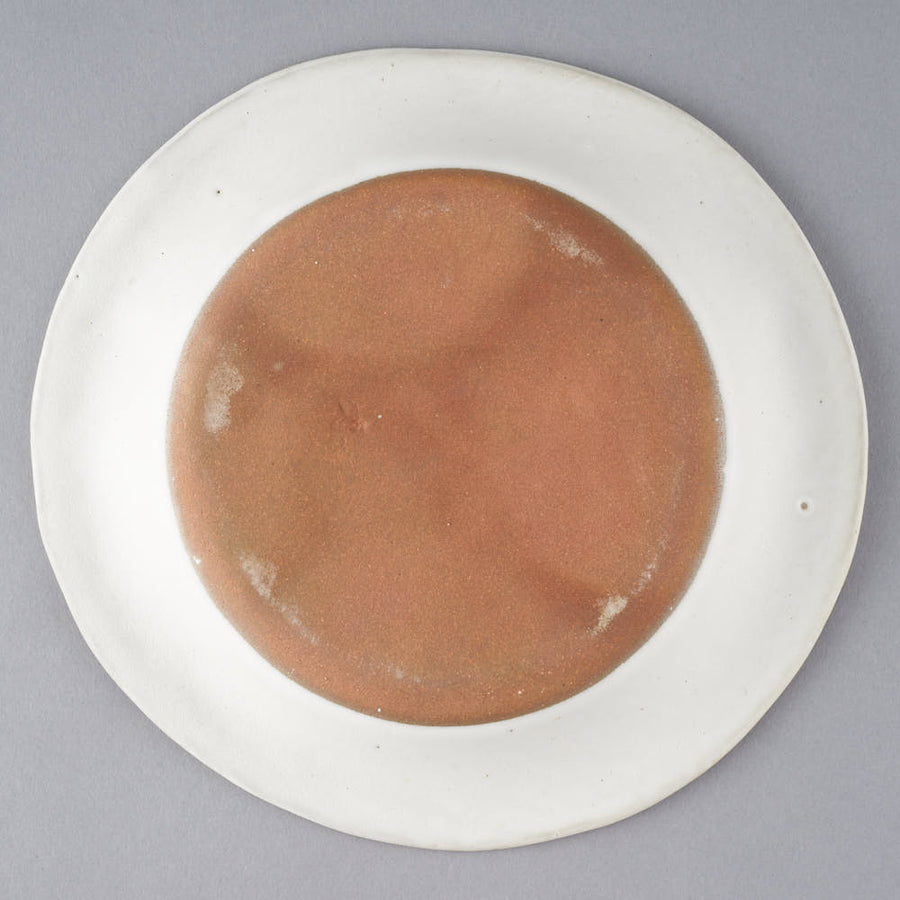 teto ceramics　リム皿(中)　白マット