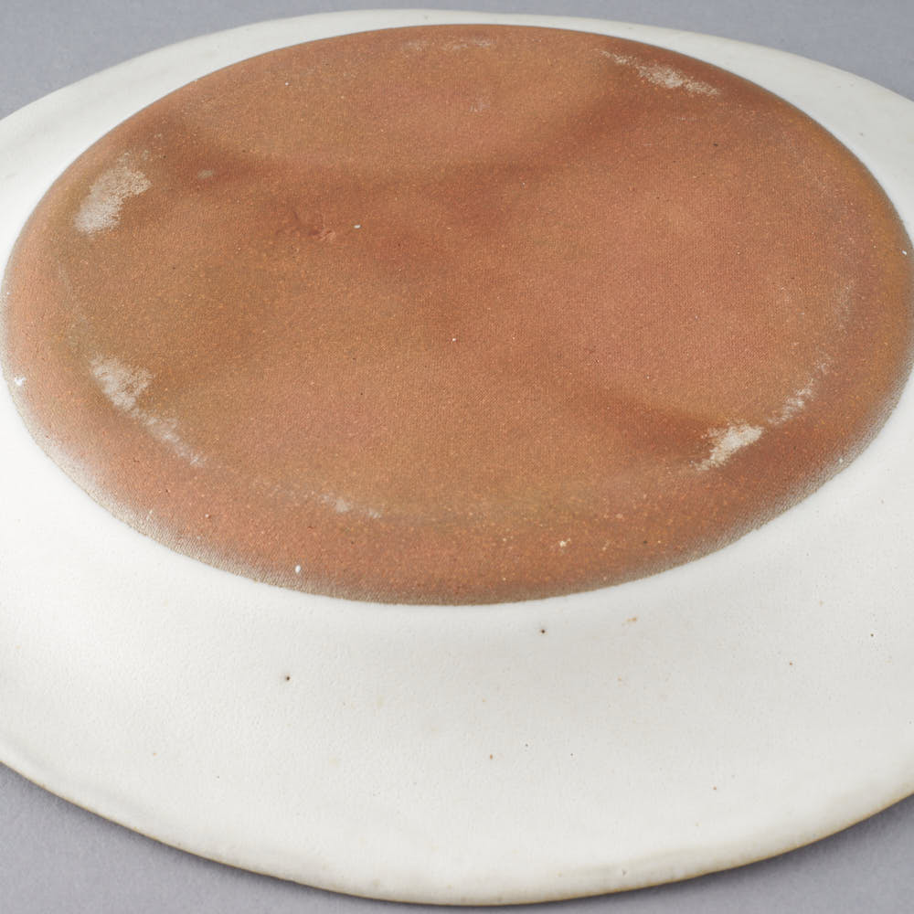 teto ceramics　リム皿(中)　白マット