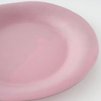 teto ceramics　リム皿(中)　ピンク