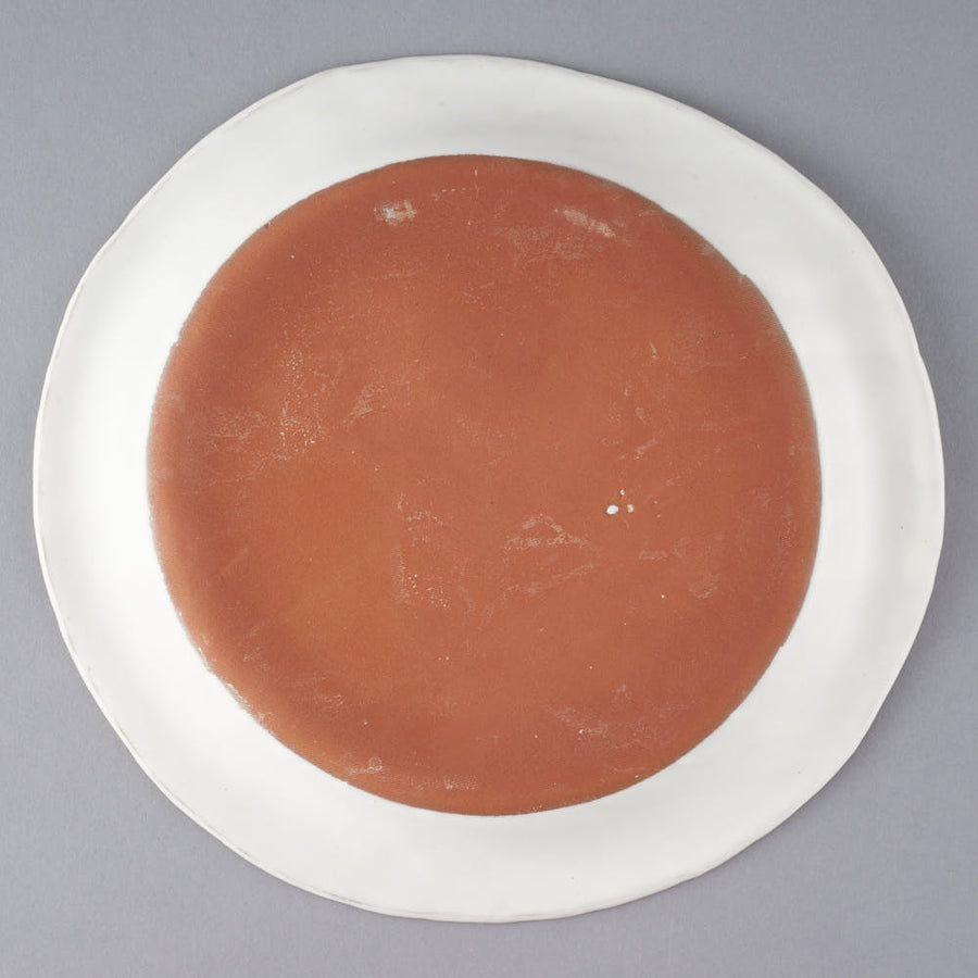 teto ceramics　リム皿(大)　白マット