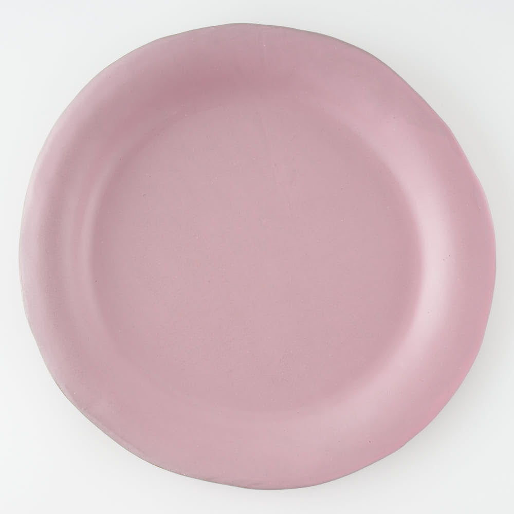 teto ceramics　リム皿(大)　ピンク
