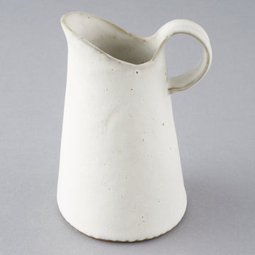 teto ceramics　ピッチャー(小)　白マット teto ceramics 陶磁器作家もの