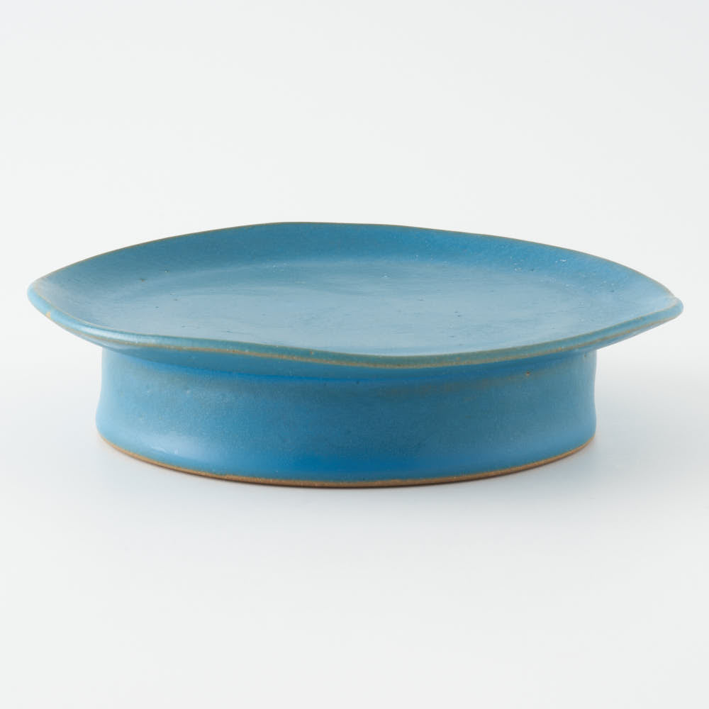 teto ceramics　コンポート皿(小)　4号　青