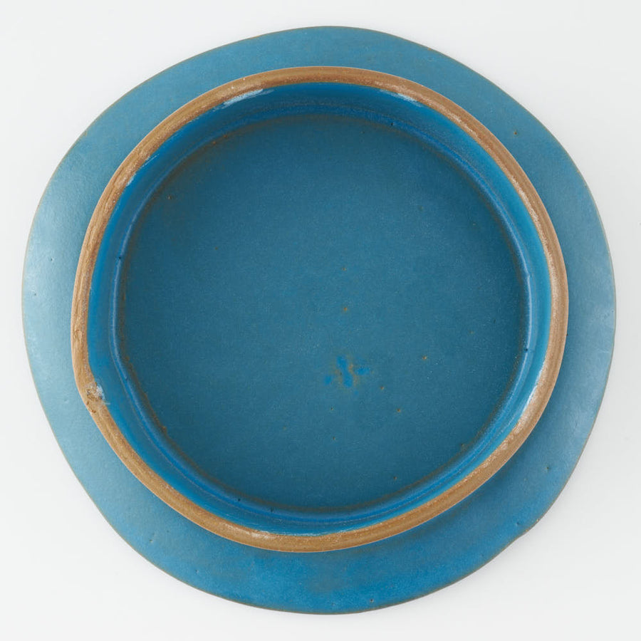 teto ceramics　コンポート皿(小)　4号　青