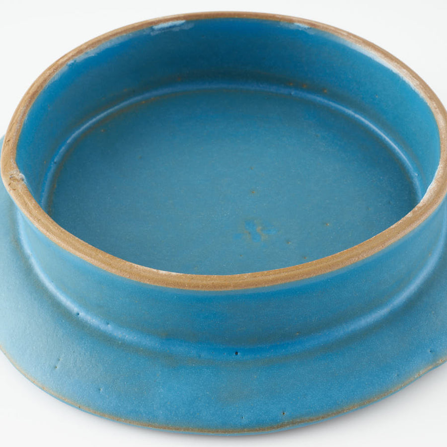 teto ceramics　コンポート皿(小)　4号　青