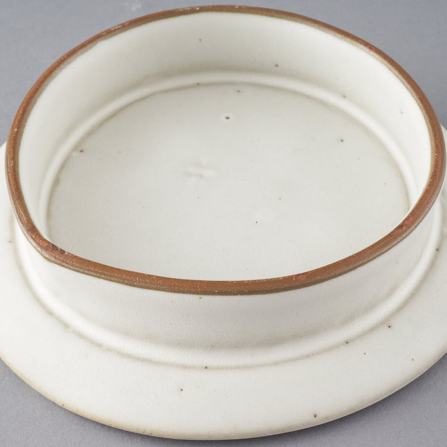 teto ceramics　コンポート皿(小)　4号　白マット