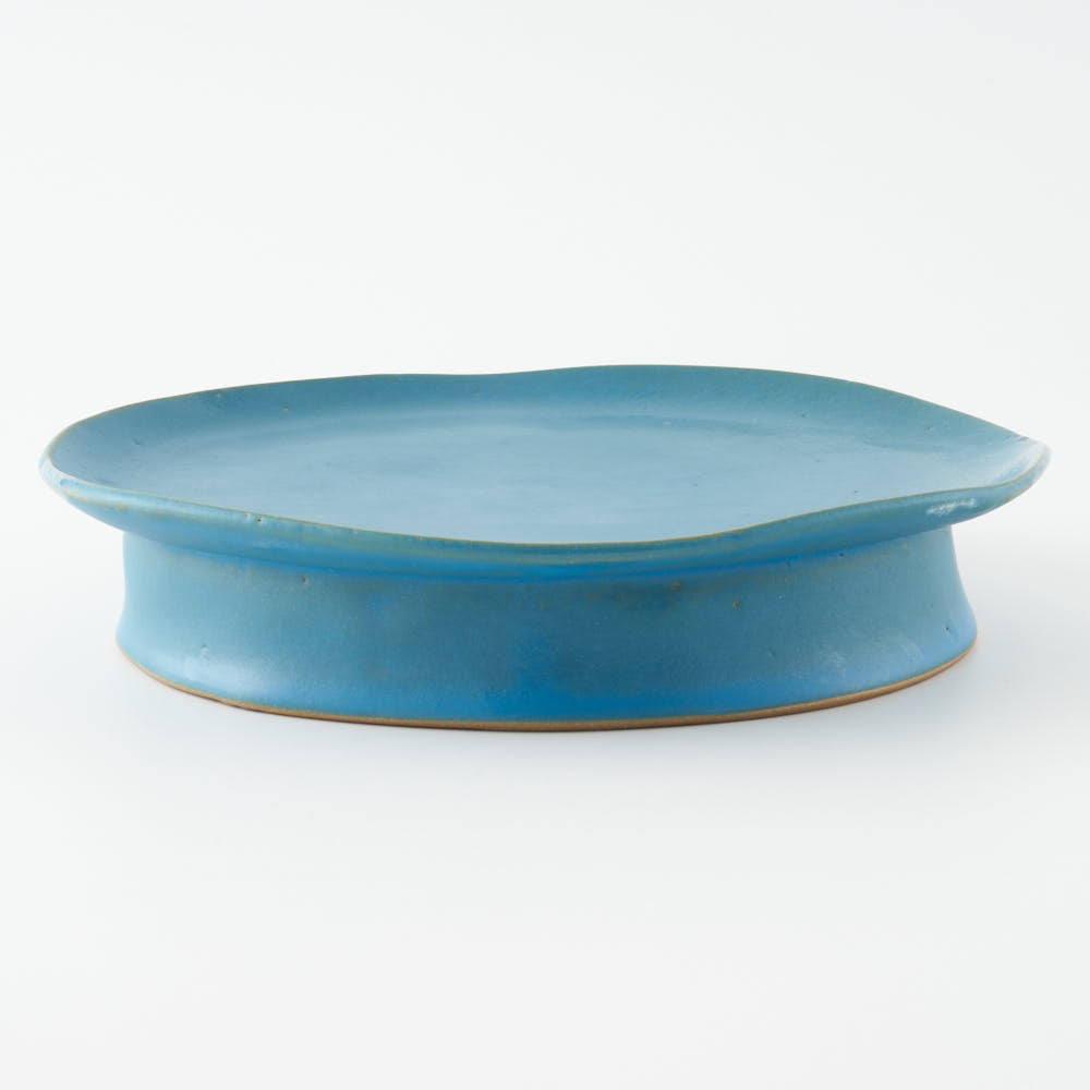 teto ceramics　コンポート皿(大)　8号　青