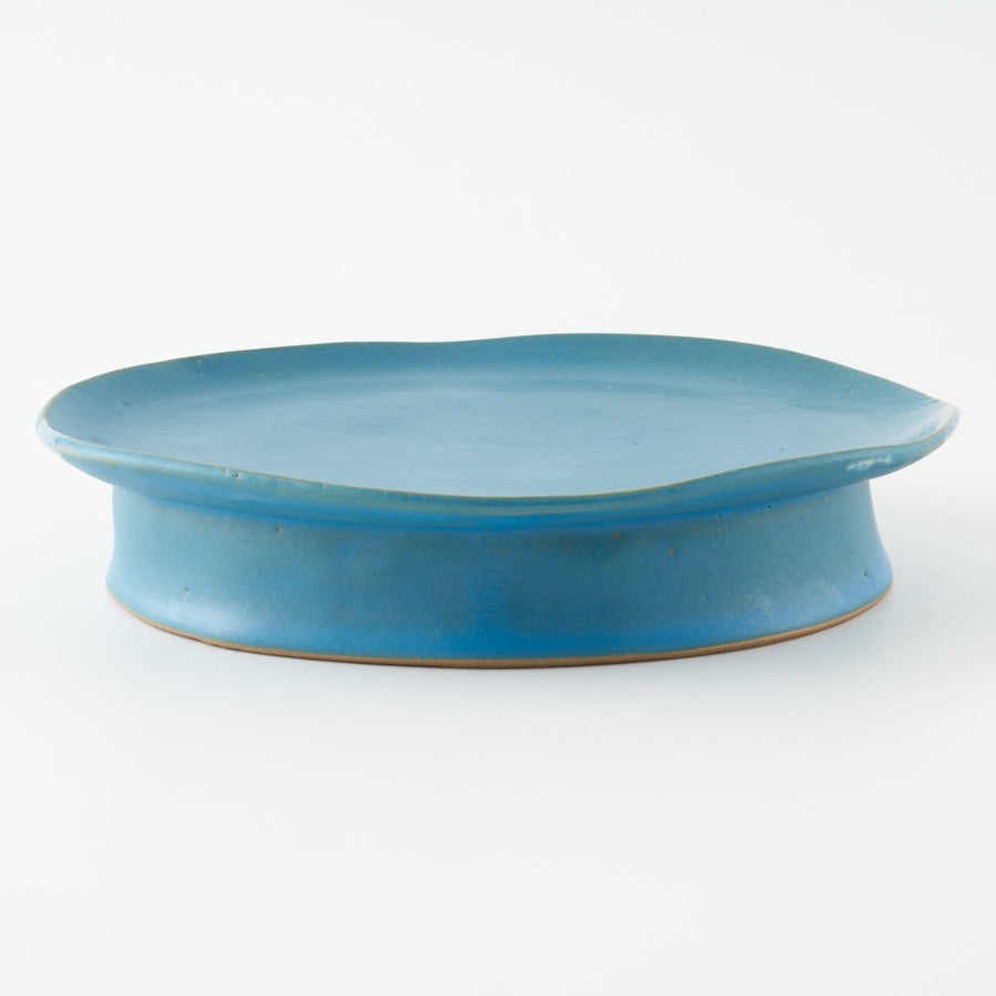 teto ceramics　コンポート皿(大)　8号　青