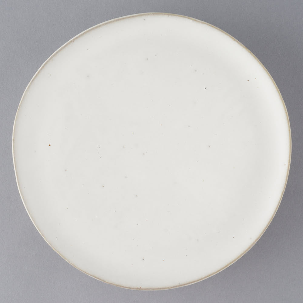 teto ceramics　コンポート皿(大)　8号　白マット