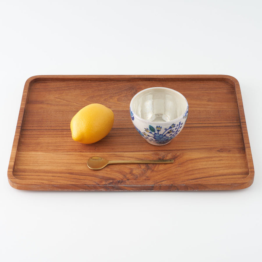 うつつ窯　作家　稲積佳谷　伝説の怪獣　カップ　花　青