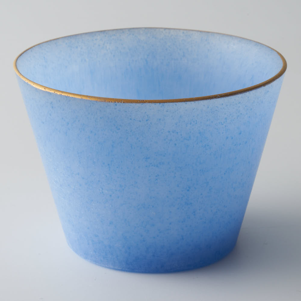 作家物　工芸ガラス　お皿　サイン有り ガラス作家 藤本咲｜おしゃれなうつわ・和食器通販｜大人の焼き物