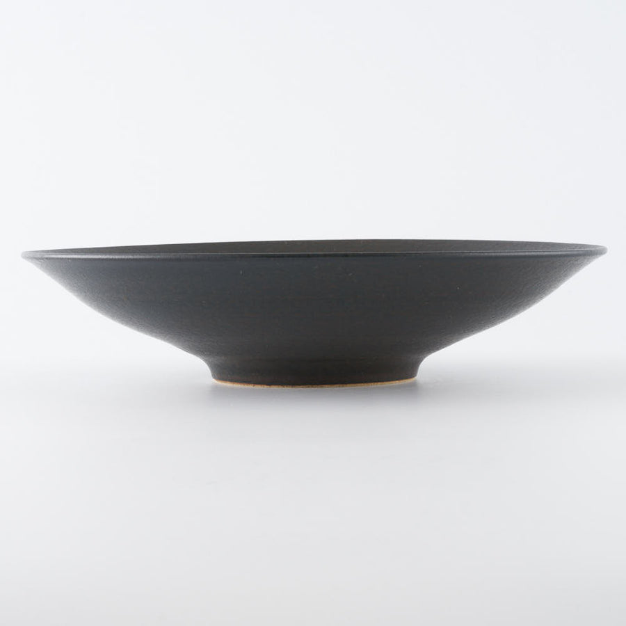 作家　児玉修治　 フラットbowl 240 黒