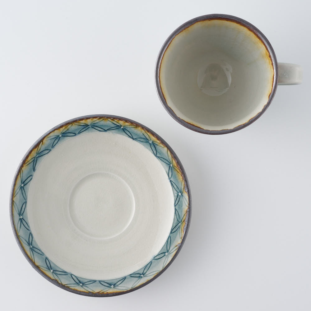 作家　小國美智子　カップ＆ソーサー 作家　小國美智子 陶磁器作家もの