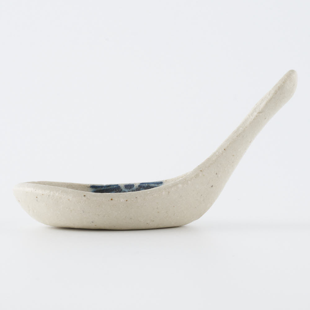 作家　中西申幸　鳥遊戯画　蓮華 作家　中西申幸 陶磁器作家もの
