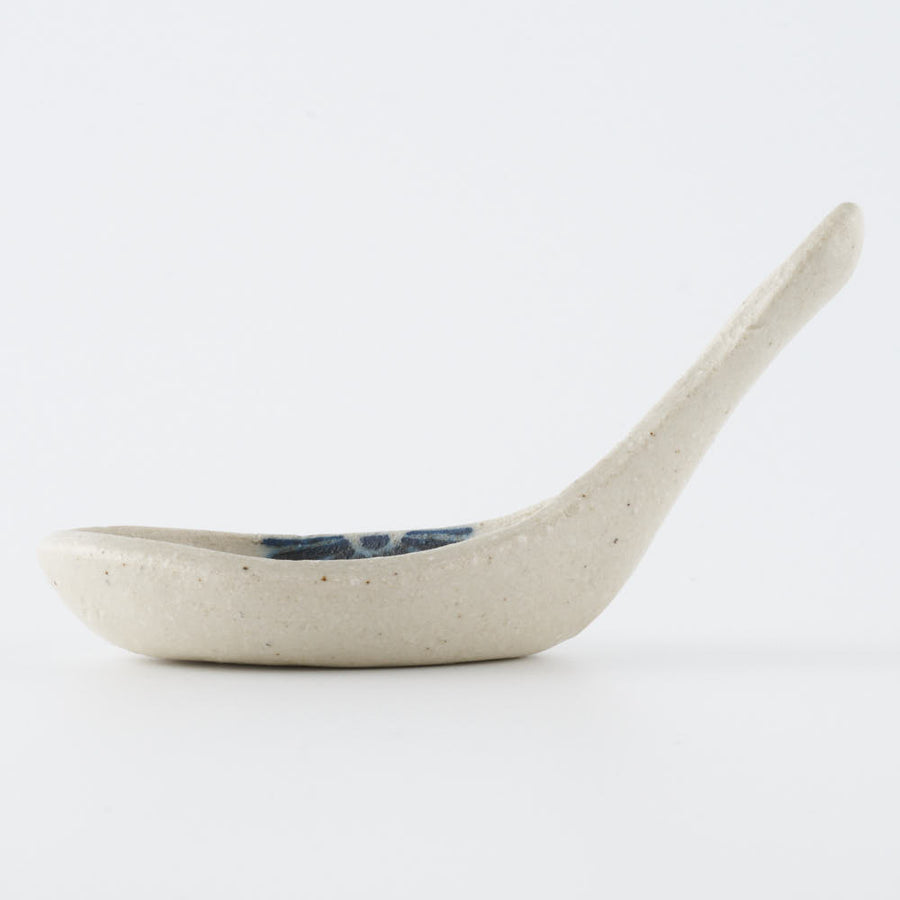 作家　中西申幸　鳥遊戯画　蓮華 作家　中西申幸 陶磁器作家もの