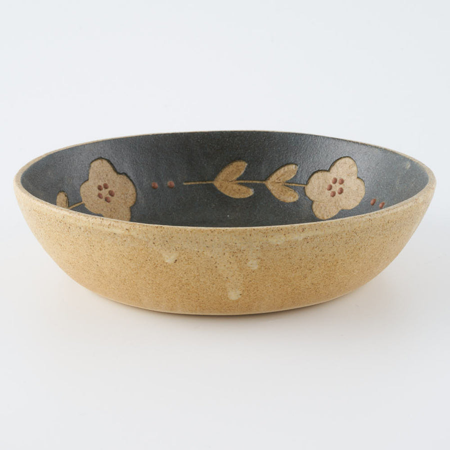 作家　田中遼馬　丸ボウル160mm/ペンギン/ネイビー