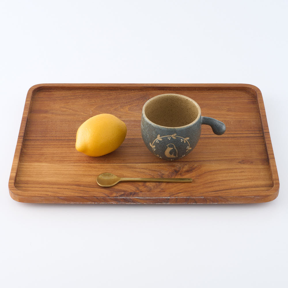 作家　田中遼馬　しっぽカップ/ペンギンリース/ネイビー 苔色工房 陶磁器作家もの