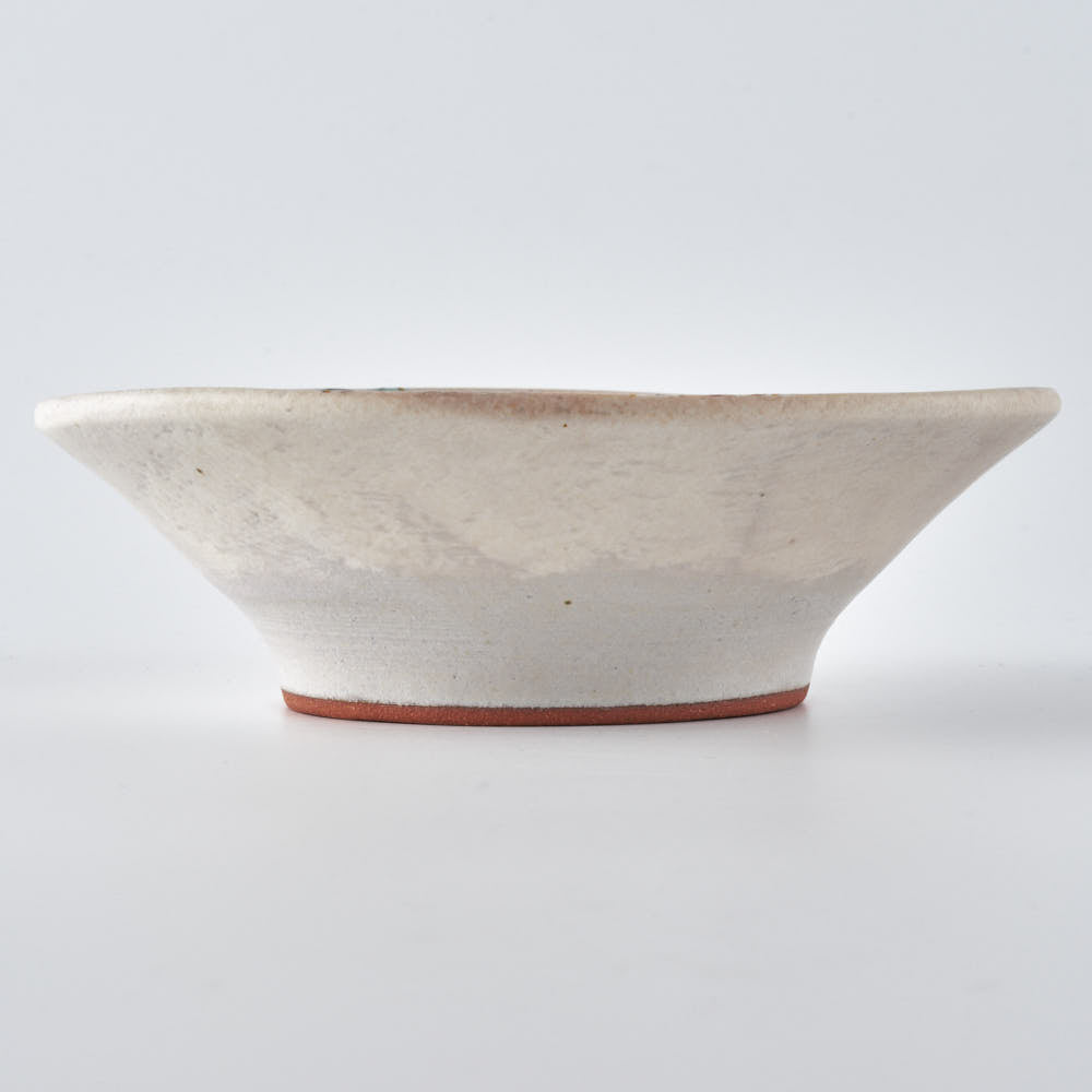 うつつ窯　作家　稲積佳谷　夢窓華　小鉢　ピンク うつつ窯　作家　稲積佳谷 陶磁器作家もの