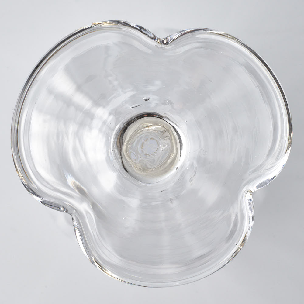 ガラス作家　北形槙子　clover wineglass ガラス作家　北形槙子 ガラスもの