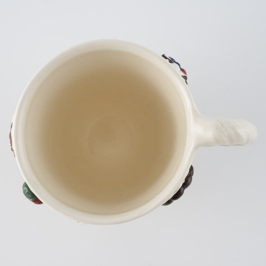 碧猫堂あお　sweetドーナツ　マグカップ(レース) 碧猫堂あお 陶磁器作家もの